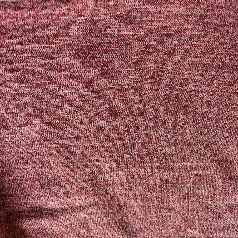 Vemvan Sweater Solid Color Block and Stripes Pink Crewneck.  Women's XL